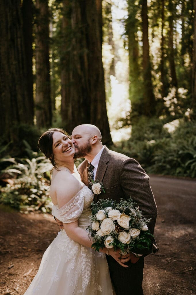 breath-taking redwoods elopement 