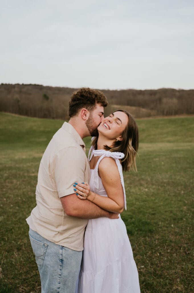 dreamy engagement session in Cuyahoga Valley