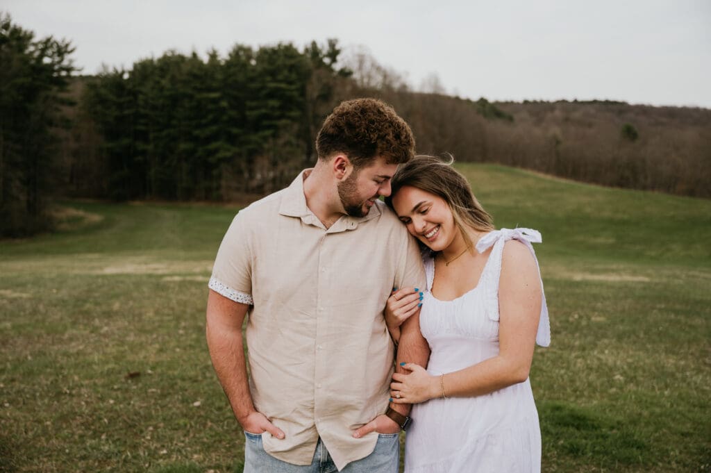 dreamy engagement session in Cuyahoga Valley