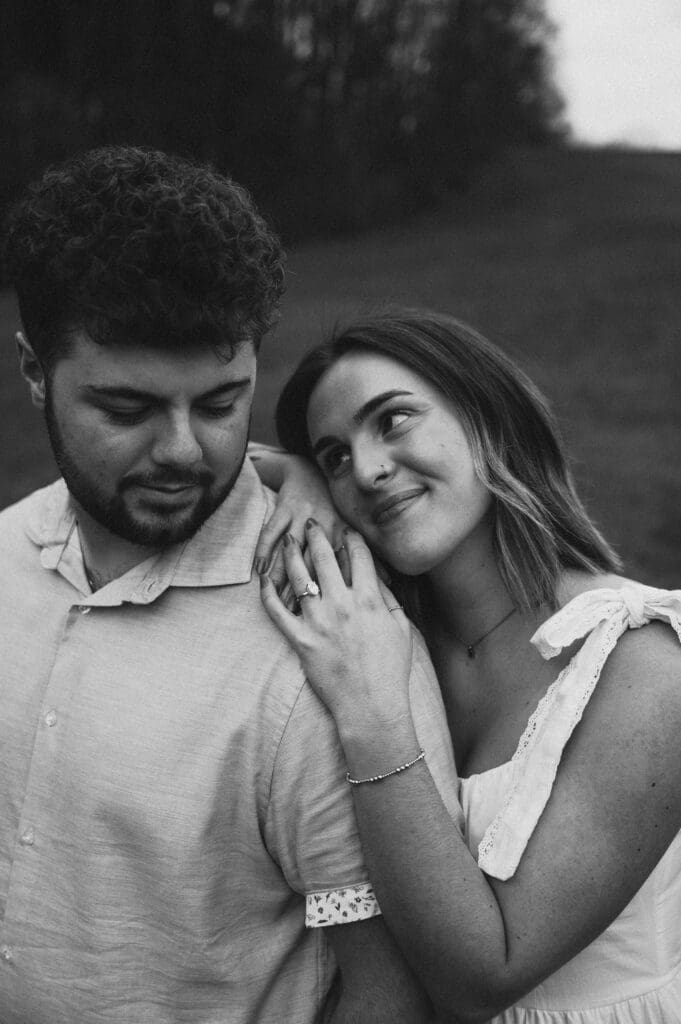 dreamy engagement session in Cuyahoga Valley