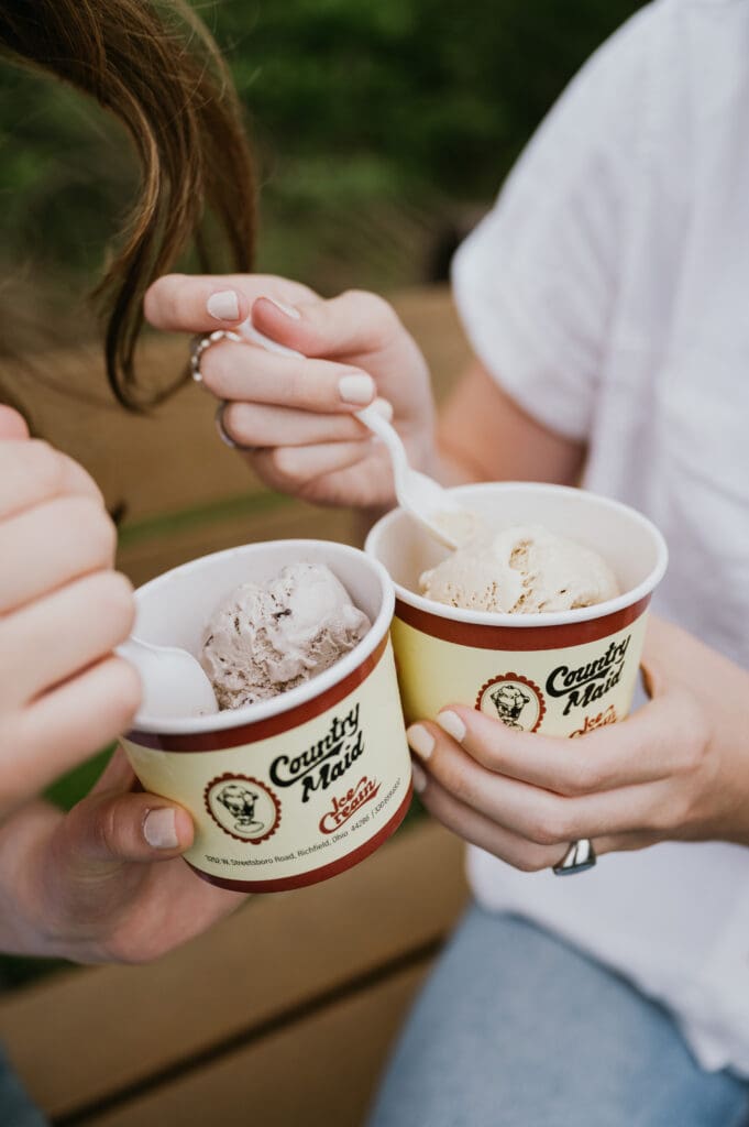 Country Maid Ice Cream Couples Session