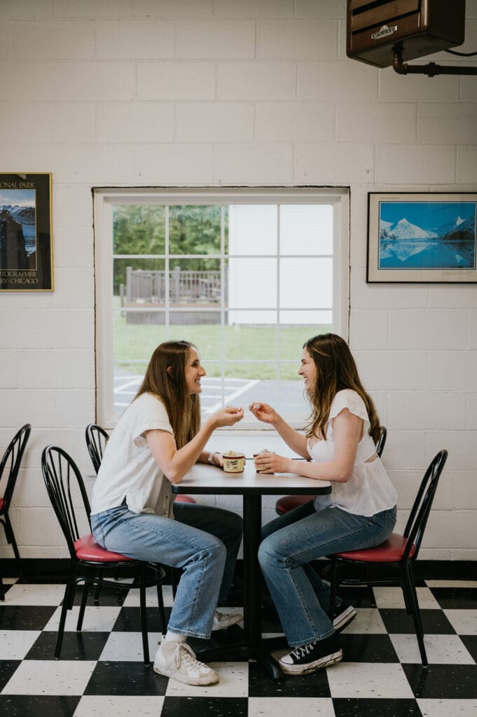 Country Maid Ice Cream Couples Session