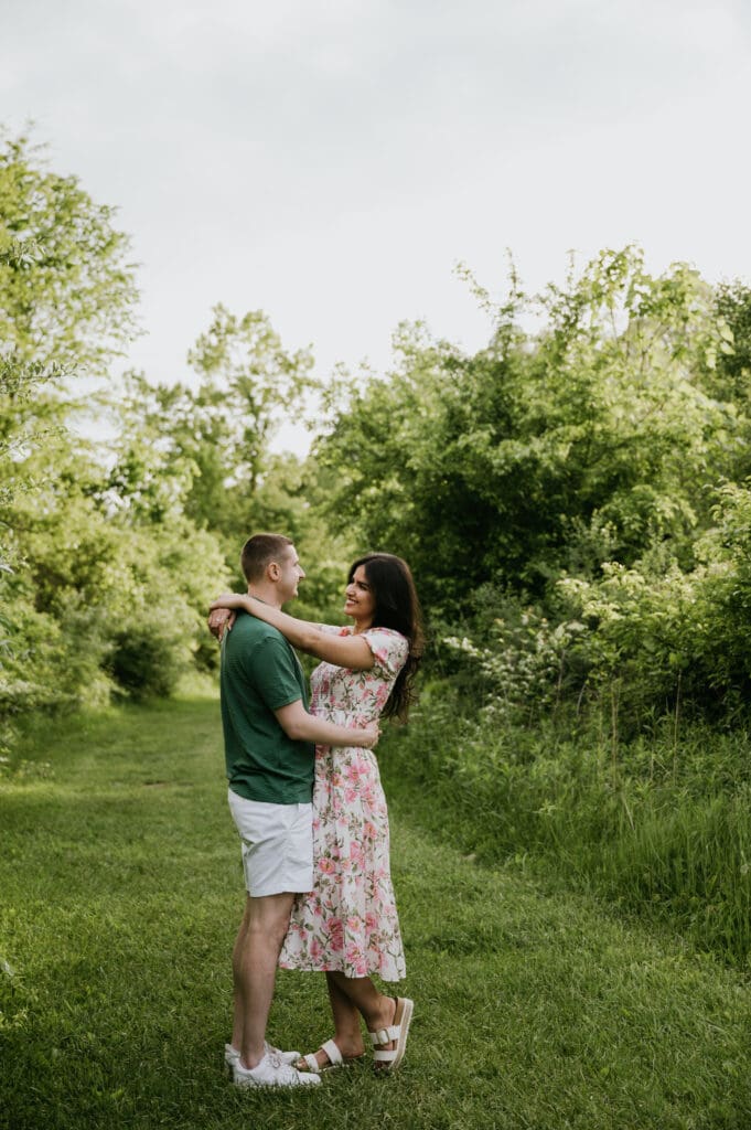 Couples session in Cuyahoga Valley National Park