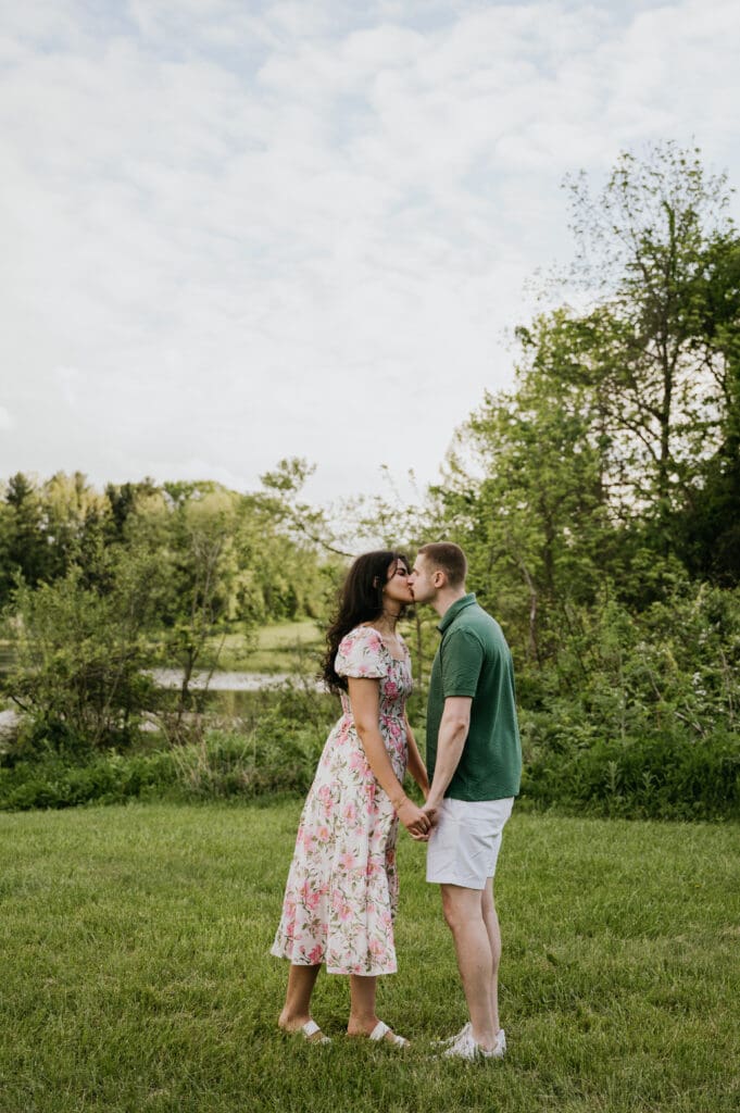 Couples session in Cuyahoga Valley National Park