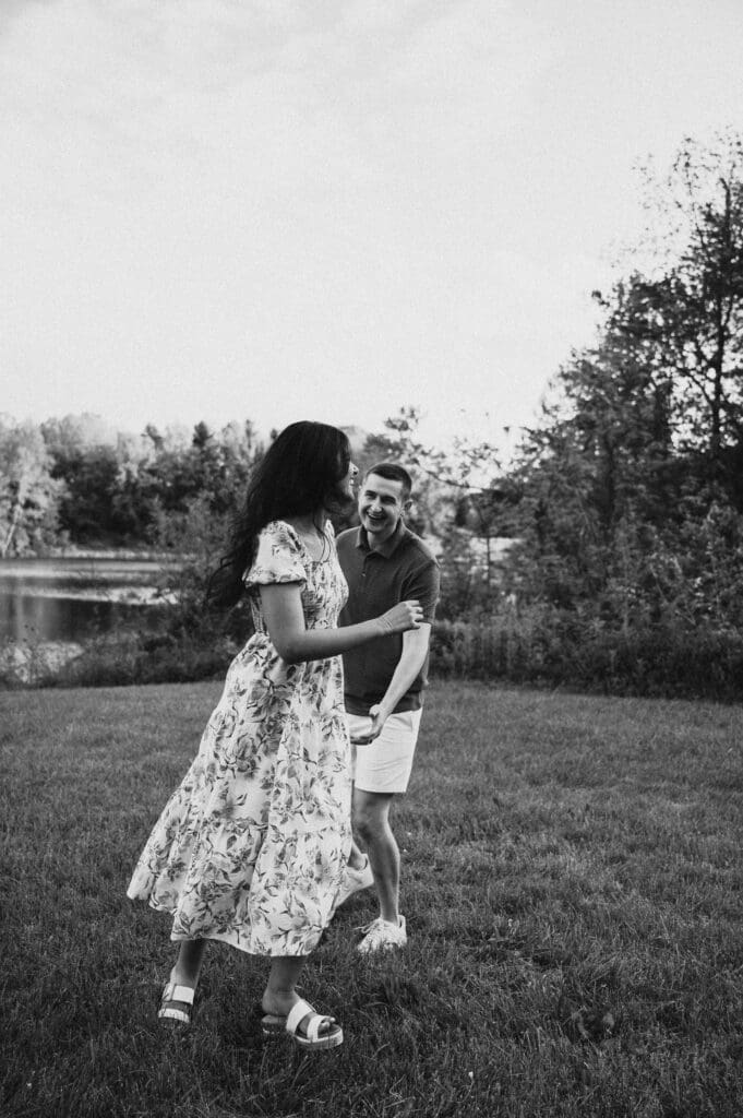 Couples session in Cuyahoga Valley National Park