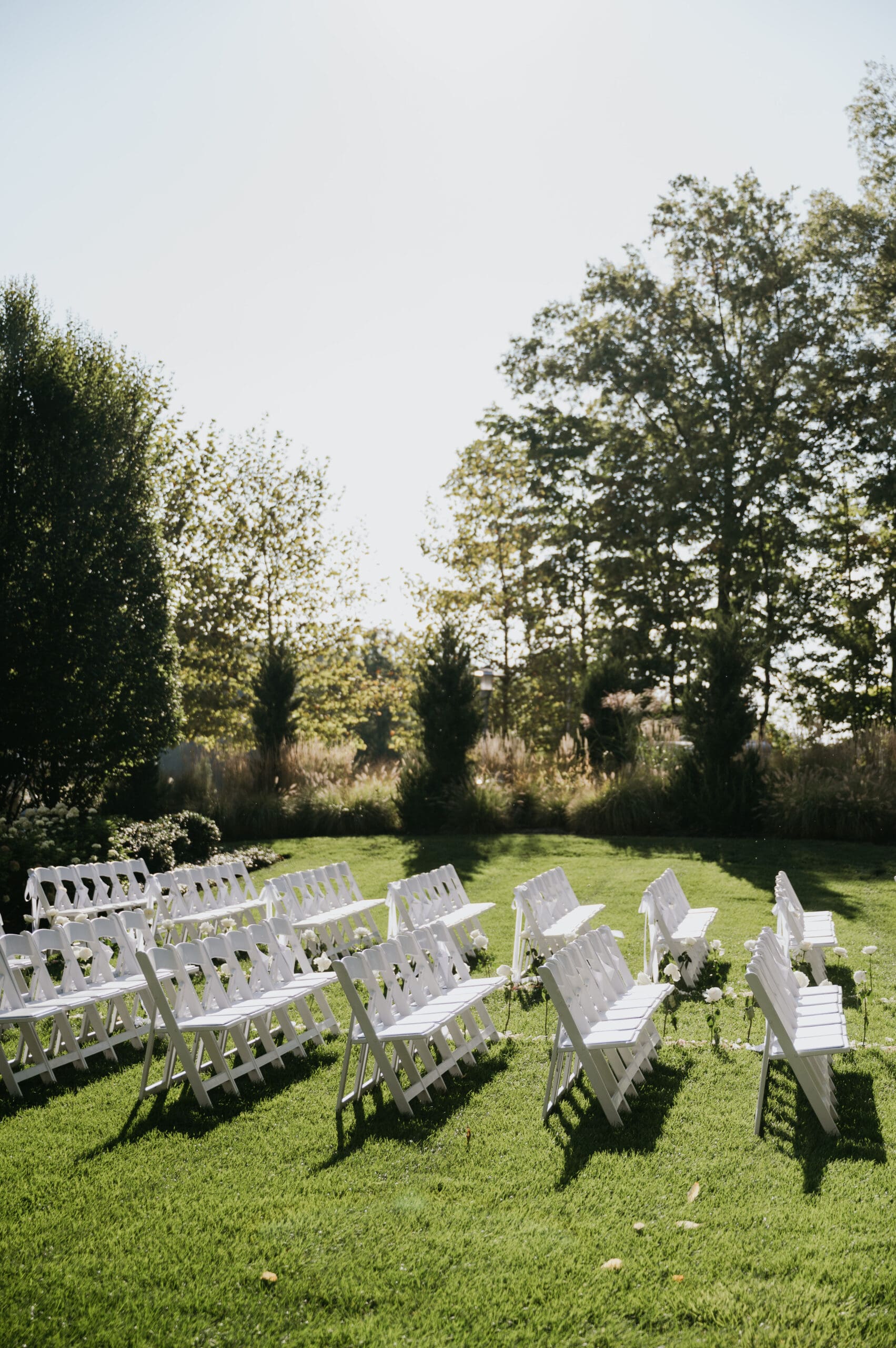 Luxury ceremony at Highfields Event Center