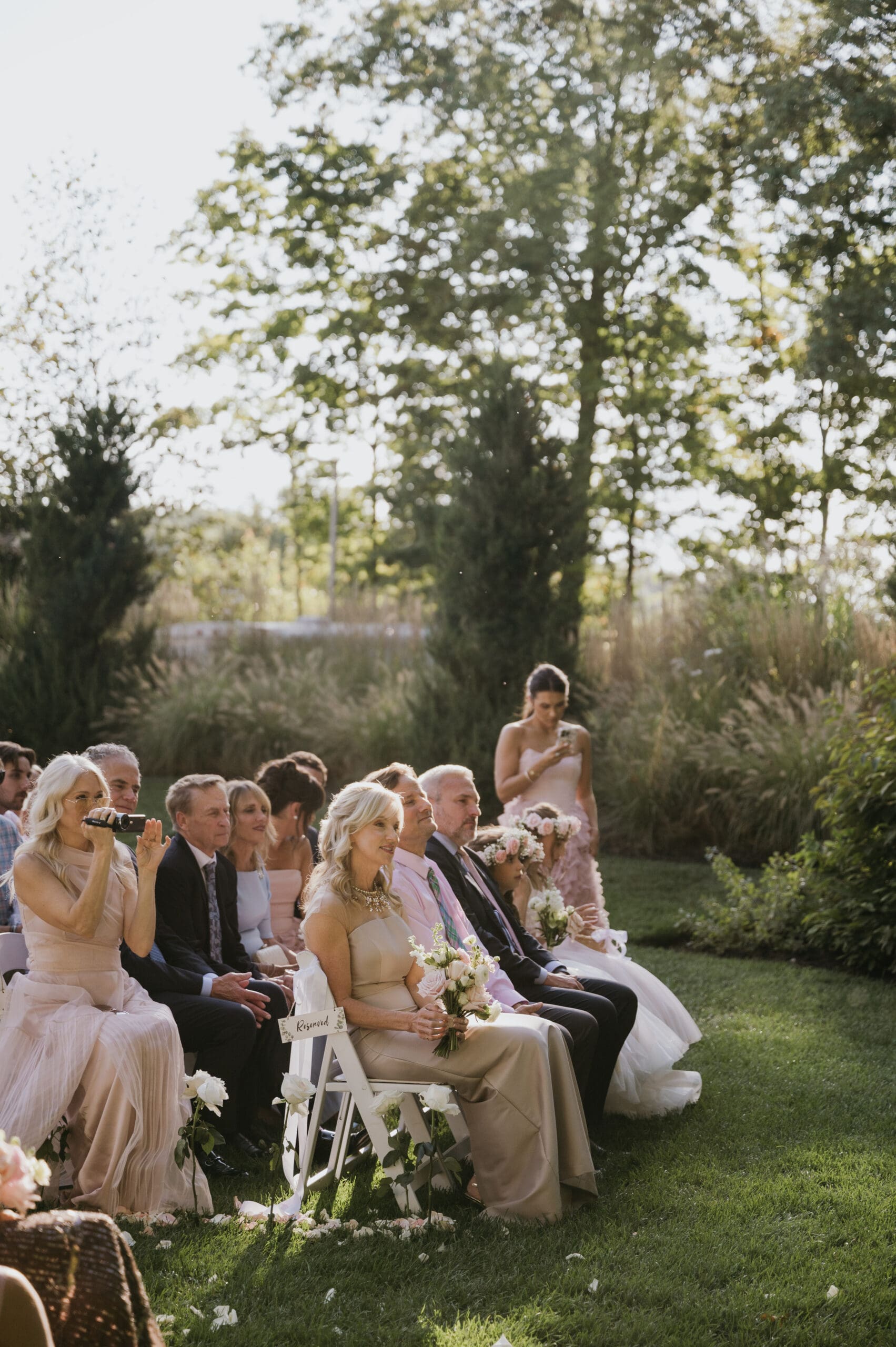Luxury ceremony at Highfields Event Center