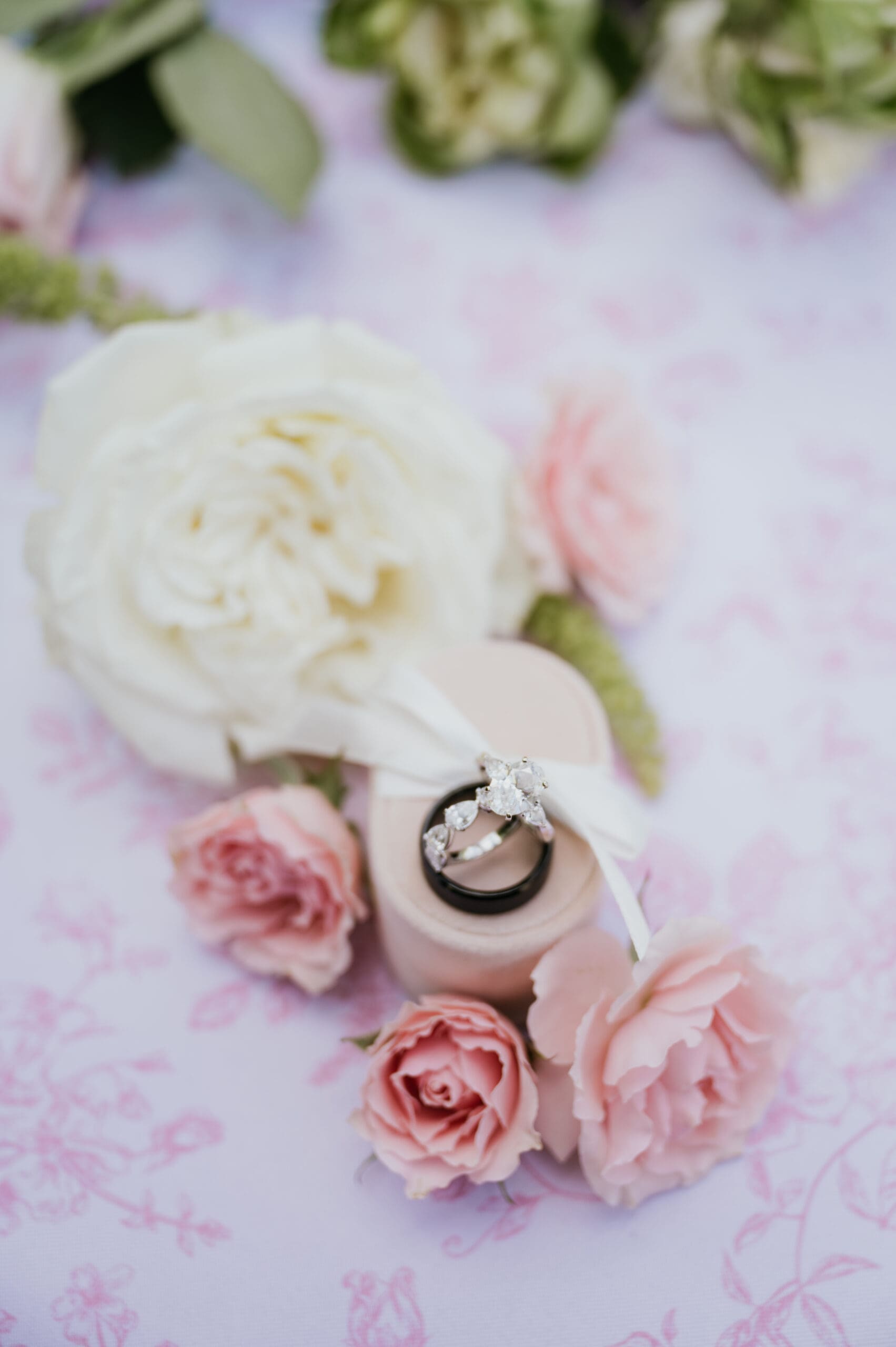 wedding ring detail photos