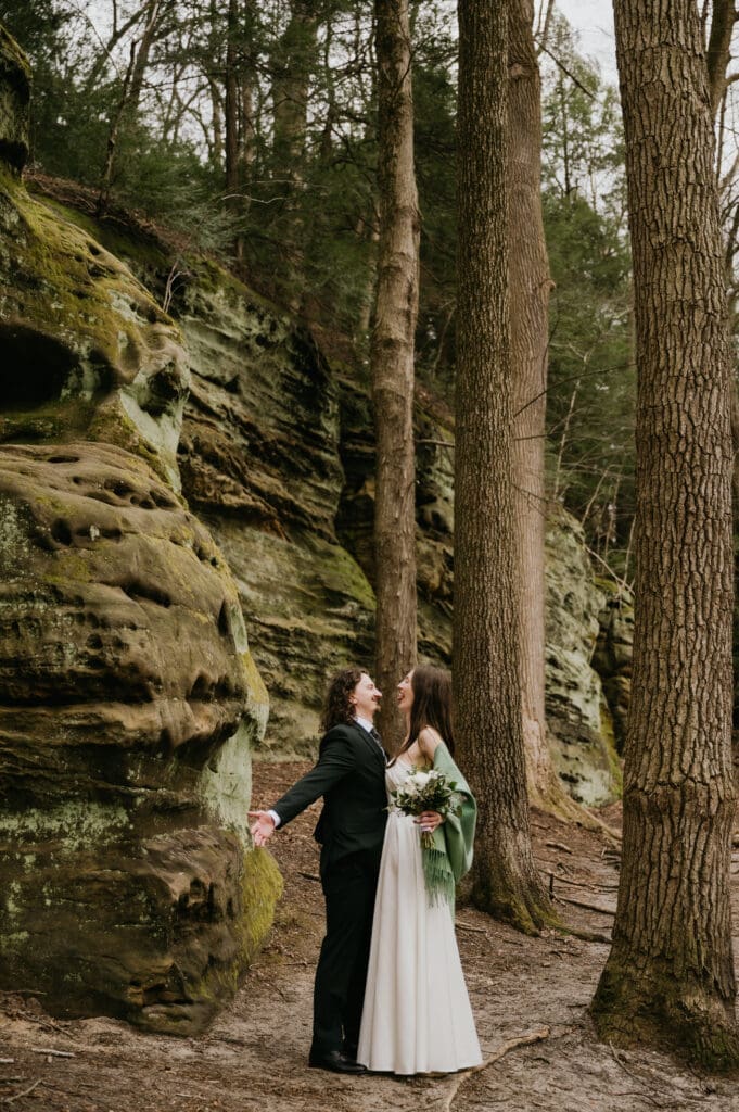 Spring Cuyahoga Valley National Park Elopement 