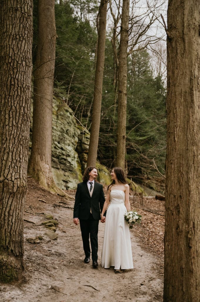Spring Cuyahoga Valley National Park Elopement 