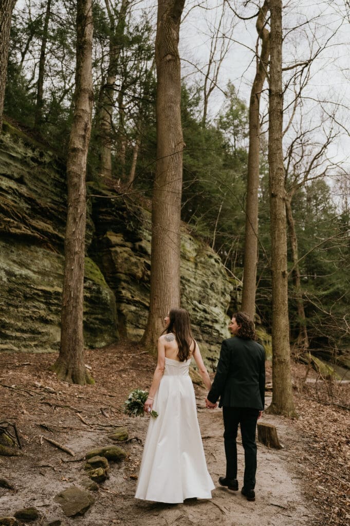 Spring Cuyahoga Valley National Park Elopement 