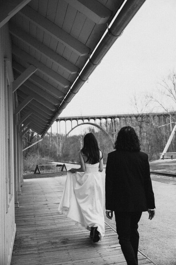 Spring Cuyahoga Valley National Park Elopement 