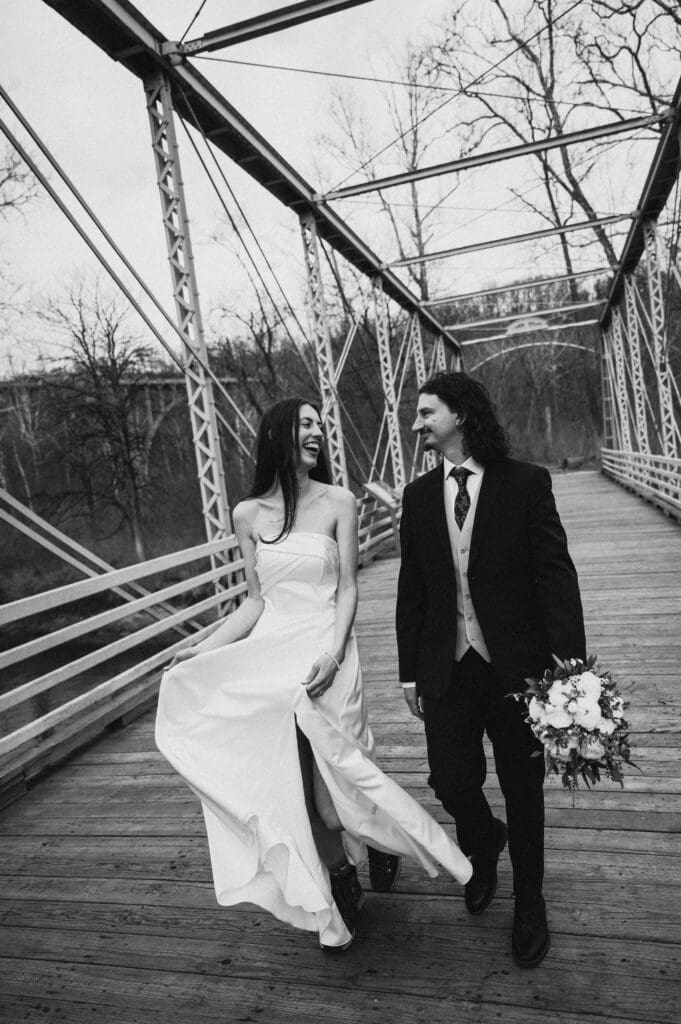 Spring Cuyahoga Valley National Park Elopement 
