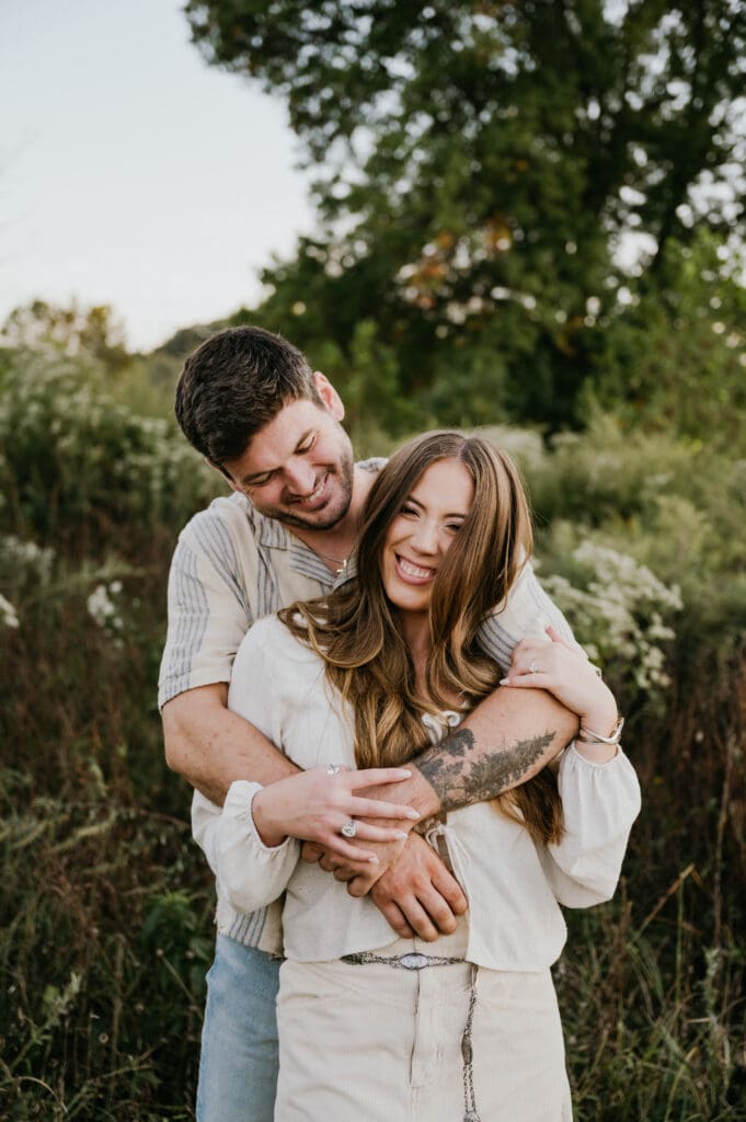 Ohio summer engagement session inspiration 