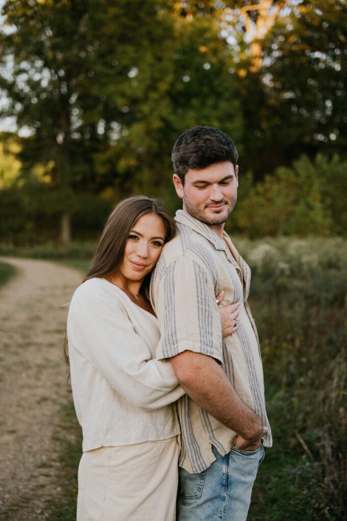 Ohio summer engagement session inspiration 
