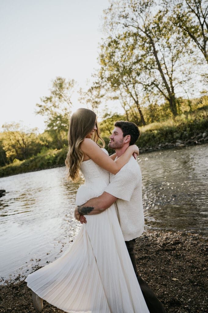 Ohio summer engagement session inspiration 
