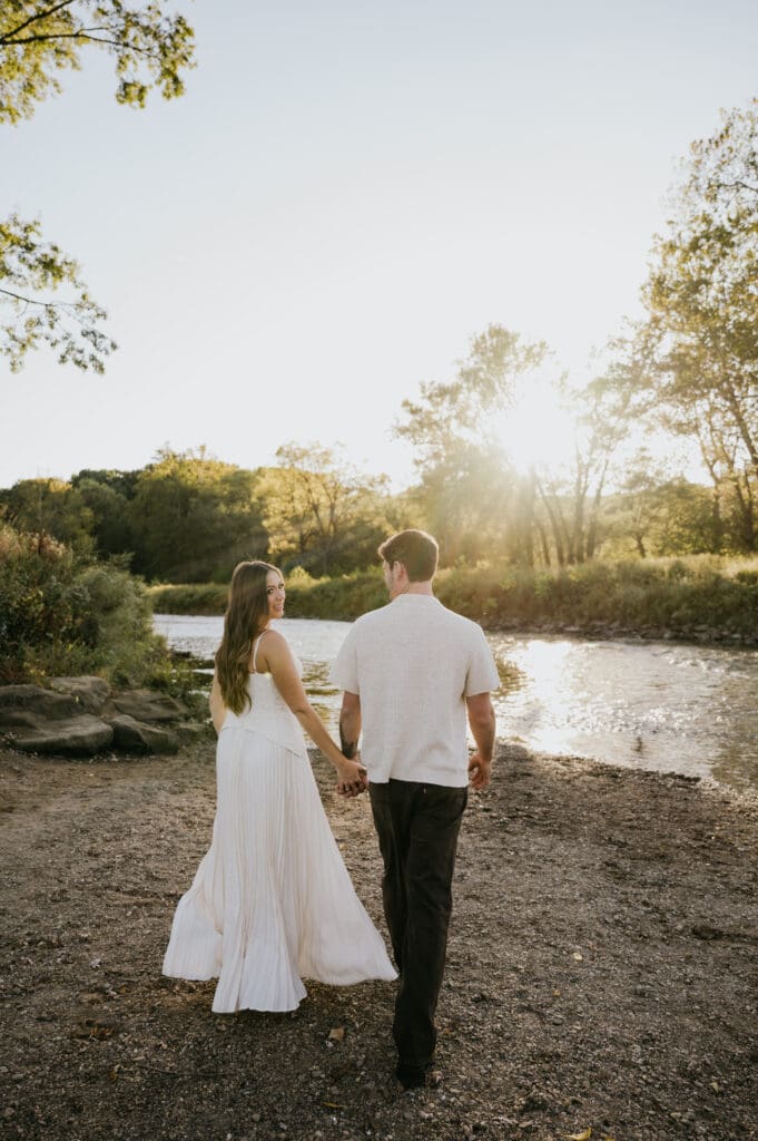 Ohio summer engagement session inspiration 