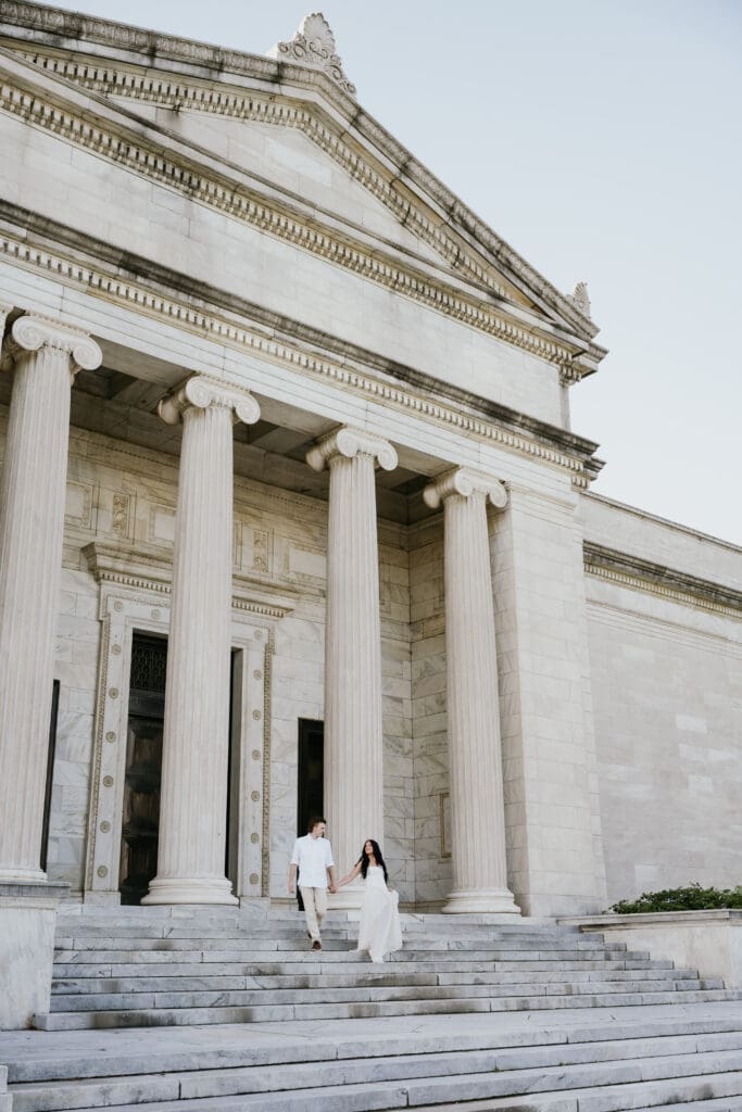 Cleveland Museum of Art Engagement Session