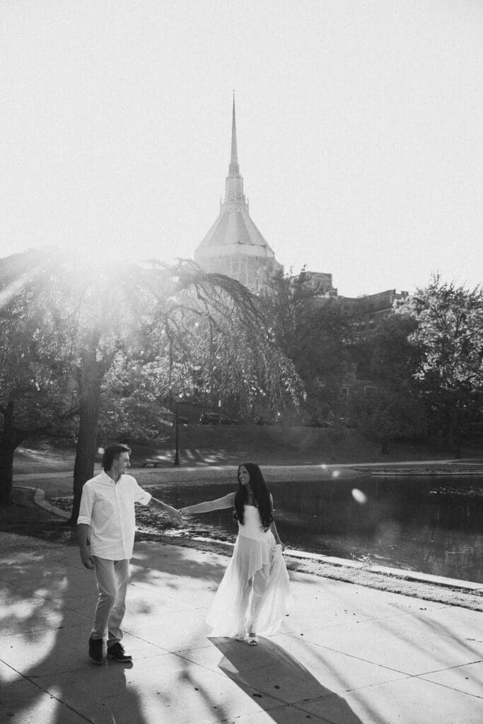 Cleveland Museum of Art Engagement Session